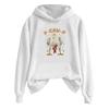 Women's Fashionable Casual Long Sleeve Hooded Printed Sweatshirt