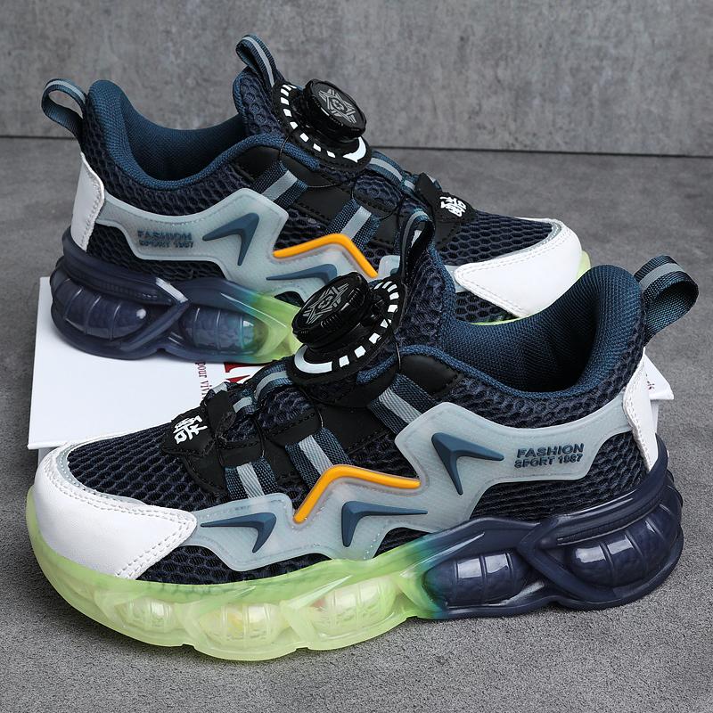 Pantofi copii pantofi sport pentru băieți modă copii pantofi confort plasă respirabilă ocazional mers pe jos pantofi alergare în aer liber 28-39