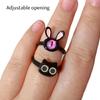 Cat Big Eye Monster Rings Love Student Hand Decoration Gift Fashion Jewelry