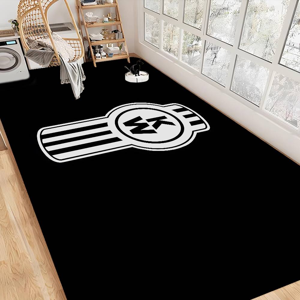 KENWORTH Logo Hallway Carpet Non-Slip Laundry Room Mat Laundry Decor Balcony Child Living Room Bedside Area Rugs