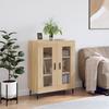 Vidaxl Cabinet, Sonoma Oak, 69.5X34X90 Cm, Wood-Based Material
