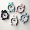 Creative Gift Metal Small Alarm Clock Mini Cute Little Bunny Alarm Clock