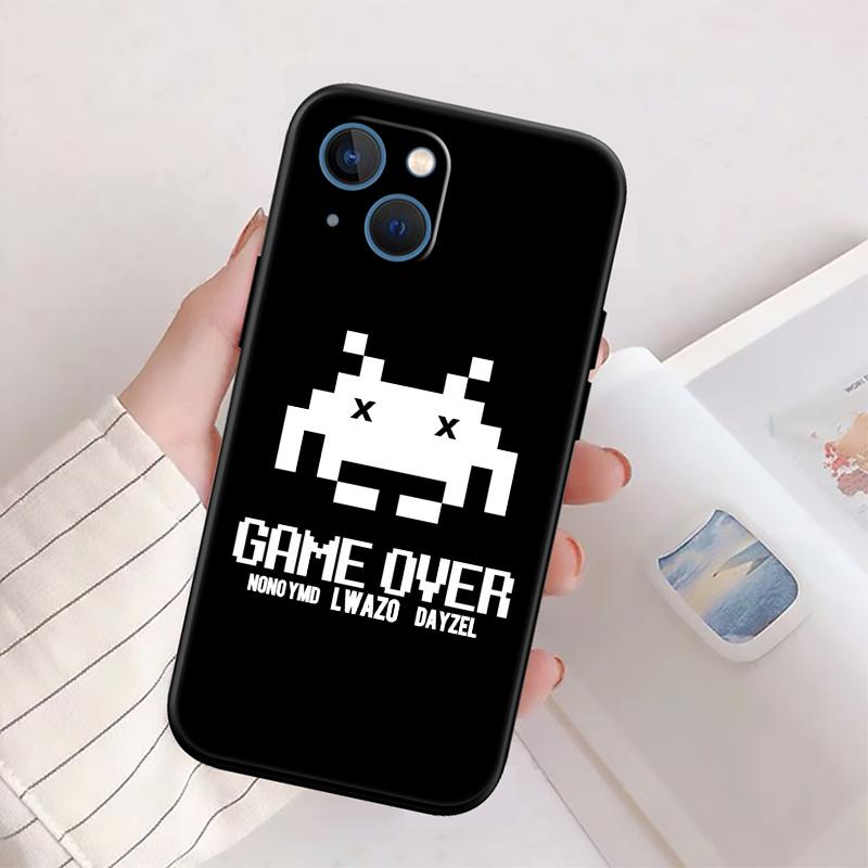 QE30 Game Over Phone Case for OPPO A40 A60 A80 A15 A16 A16K A12 A17 A17K A54 A54S A53 A53S A55 A56 A57 A98 F23