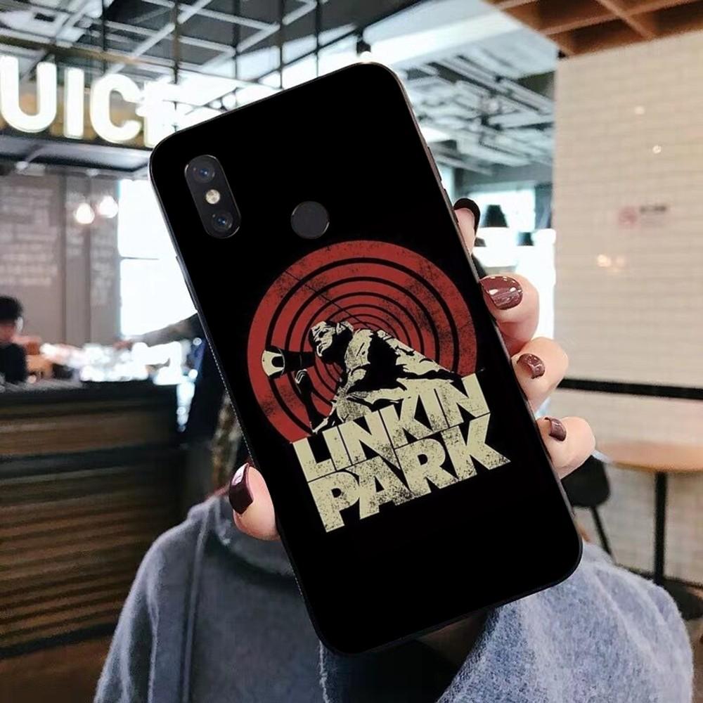 Band L-Linkin Cool P-Park Phone Case For Xiaomi Mi 5X 8 9 10 11 12 lite pro 10T PocoX3pro PocoM3 Note 10 pro lite