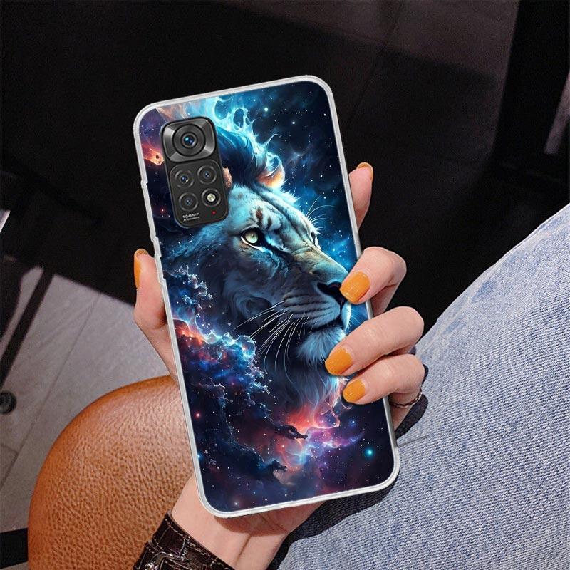 Lion Alpha Male Cub King Phone Case For Xiaomi Redmi Note 15 14 13 12S 12 11 Pro Plus 14S 11S 11E 10 10S 11T 5G Personalized Cov