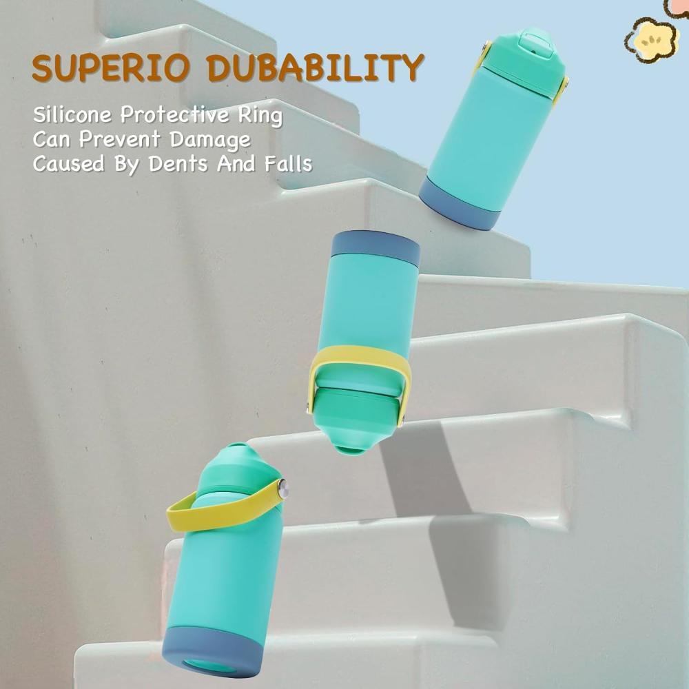 Бутылка для воды из нержавеющей стали для детей — фото 5