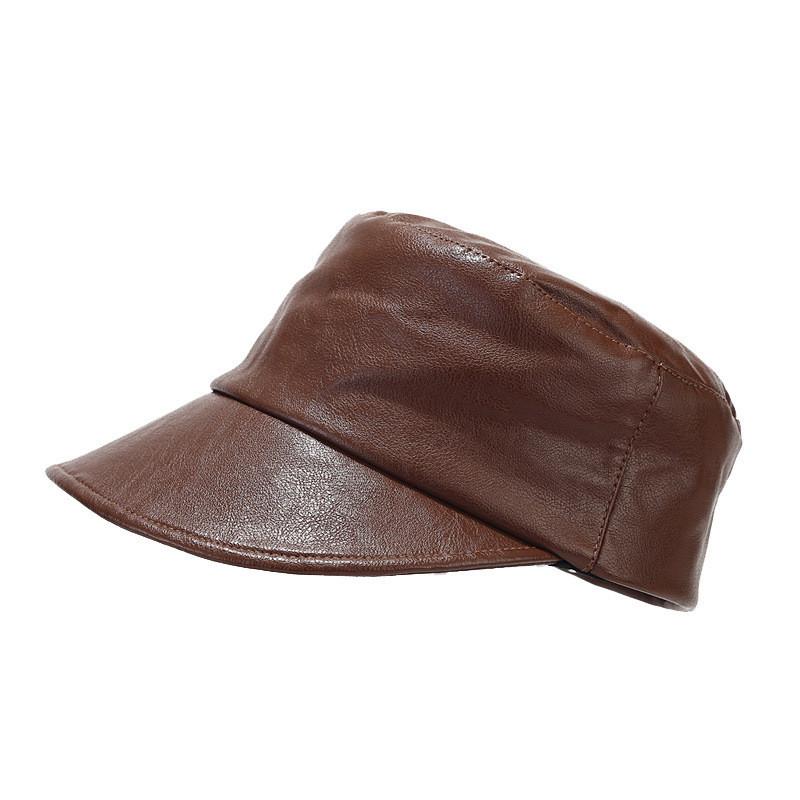 

Street Dance Hat With Wide Brim And Adjustable Strap For Urban Performers коричневий