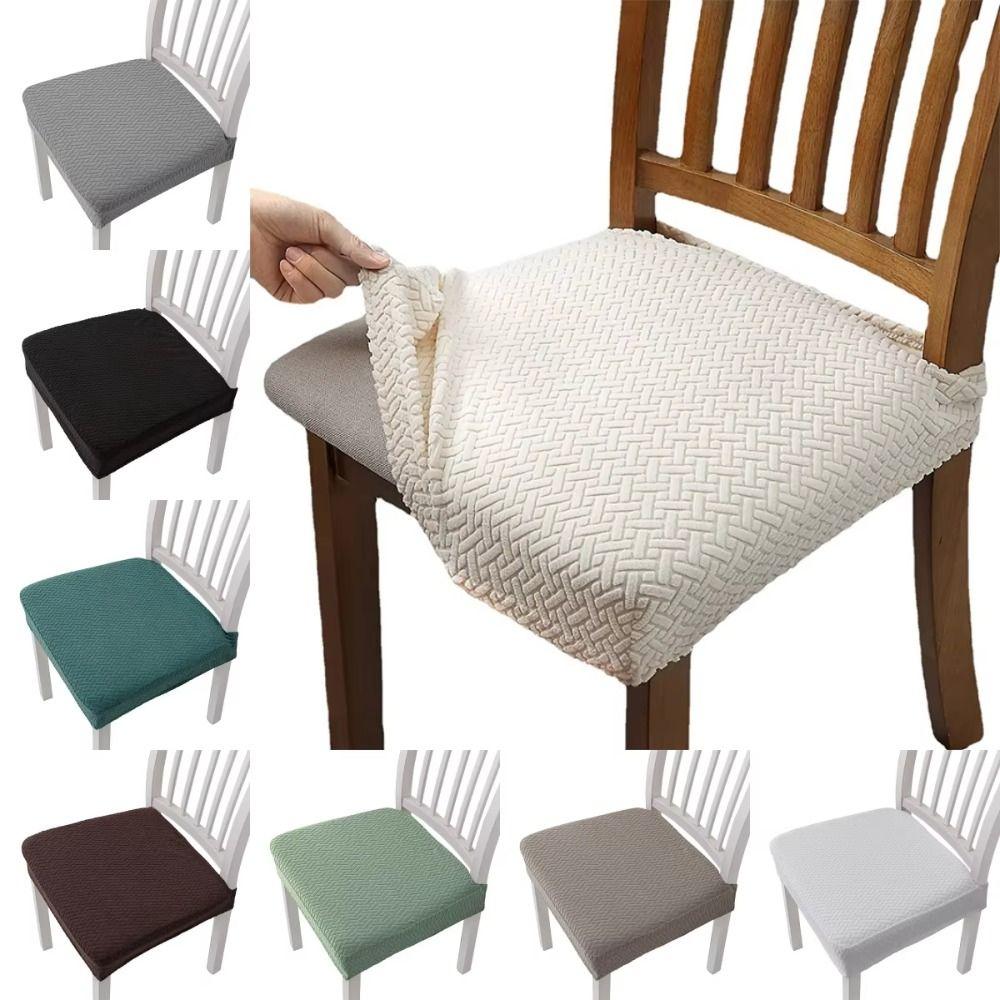 Washable Elastic Seat Protectors Removable Spandex Chair Covers  Four Season Universal