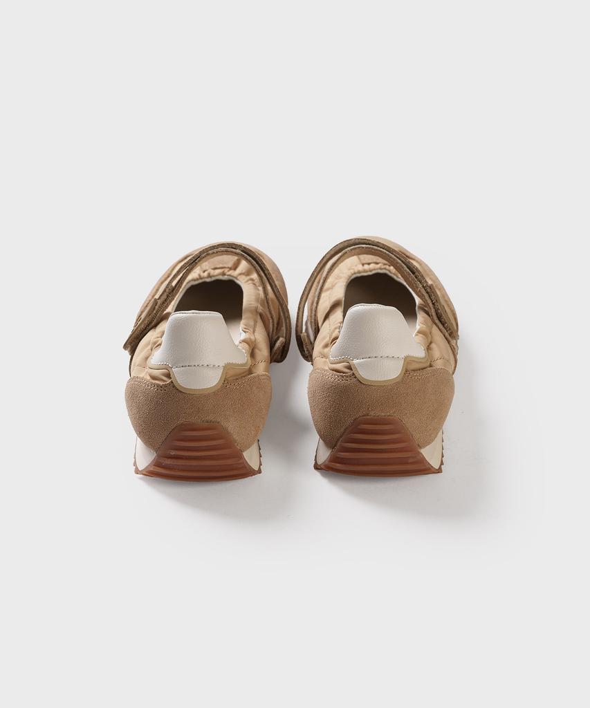 Stoe Heidi Mary Jane Sneakers, Beige