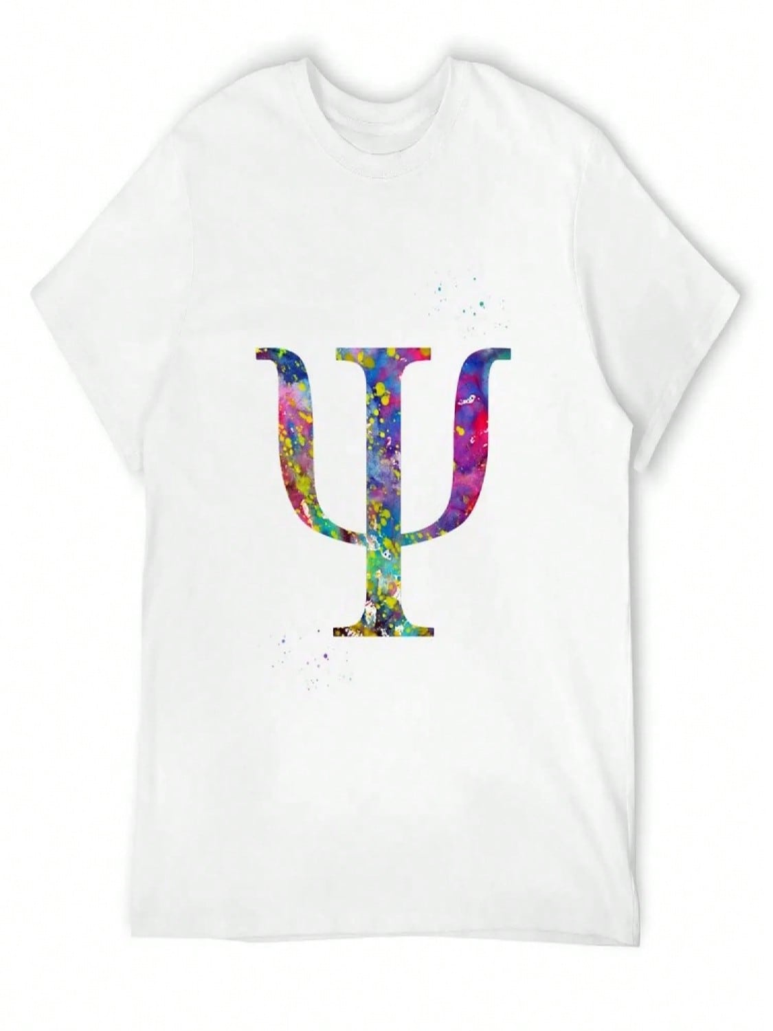 Psychology Symbol T-Shirt Funny T-Shirt Graphic Tee Shirt Shirts Big And Tall T Shirts For unisex S разноцветный