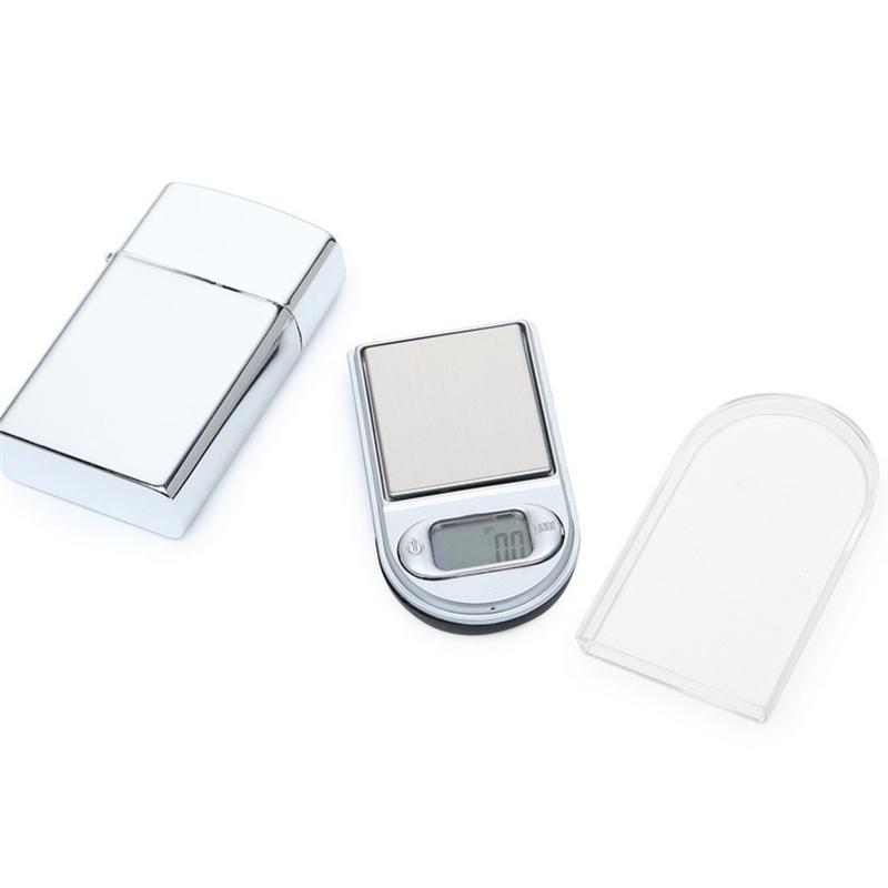 Mini kapesní zapalovač váha 50g/100g/200g Přesné digitální váhy pro Šperky Diamanty Přebíjení Kuchyň 0.01g Hmotnost