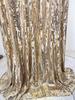 Luxury Gold Sequin Evening Gown with Heavy Beading and Rhinestones - 2026 European & American Celebrity Style