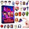 Kpop Demon Hunters Advent Calendar - Huntrix Rumi Mira Zoey SAJA Derpy Tiger Christmas & New Year Decor Toys Gifts