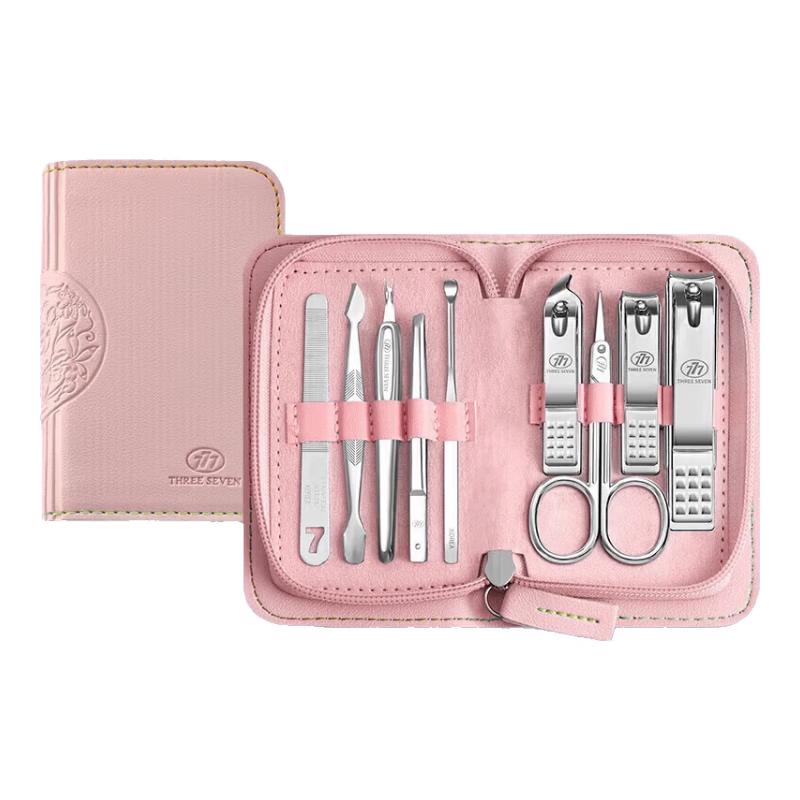 Three Seven (777) Korean 9-Piece Nail Clipper Set NTS-8001