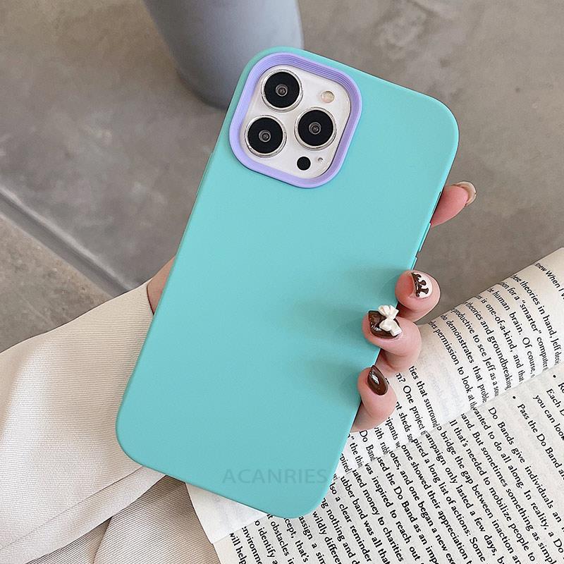 

Роскошный мягкий силиконовый чехол для телефона iPhone 14 15 13 12 11 Pro Max X XR XS Max 7 8 6 6s Plus Se 2020 противоударный чехол iPhone Se 2020 небесно-голубой