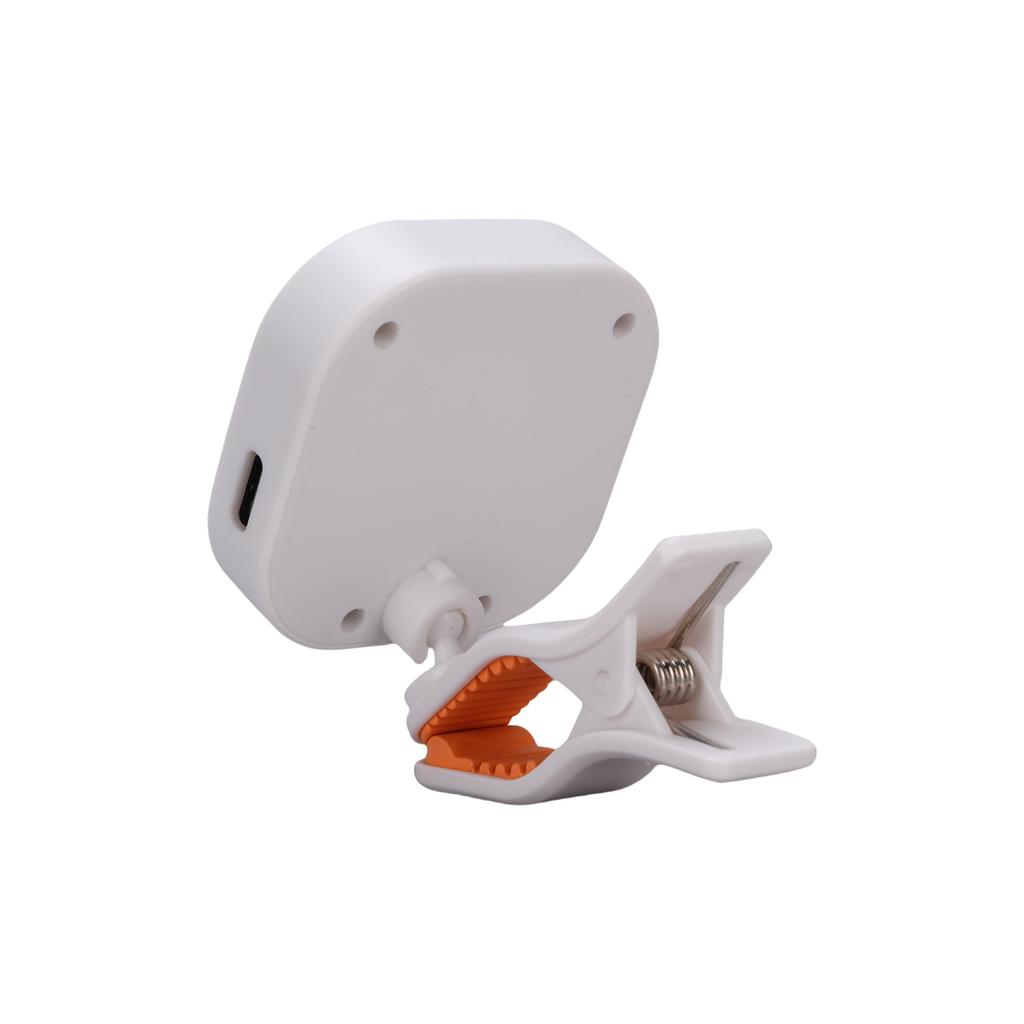 Guitar Tuner Clip On for Chromatic Guitar Bass Violin Ukulele Portable Guitar Tuner with Rotating Clip Color Screen