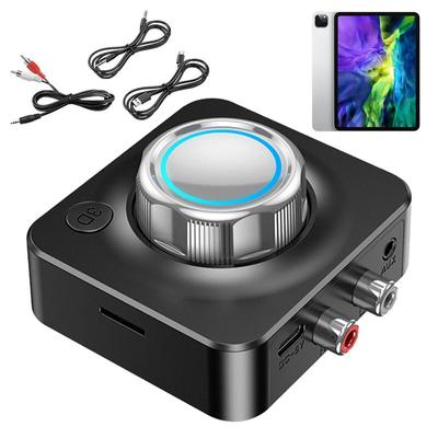 Wireless Car Audio Receiver 3D Stereo C39 3.5mm Aux Audio Adapter Multifunctional Car Stereo Universal Car Accessories For Pc