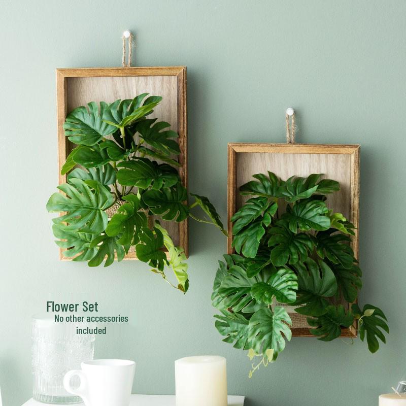 Stylish Daisy Pendant Faux Flower Vine for Indoor Wall Decoration and TV Background