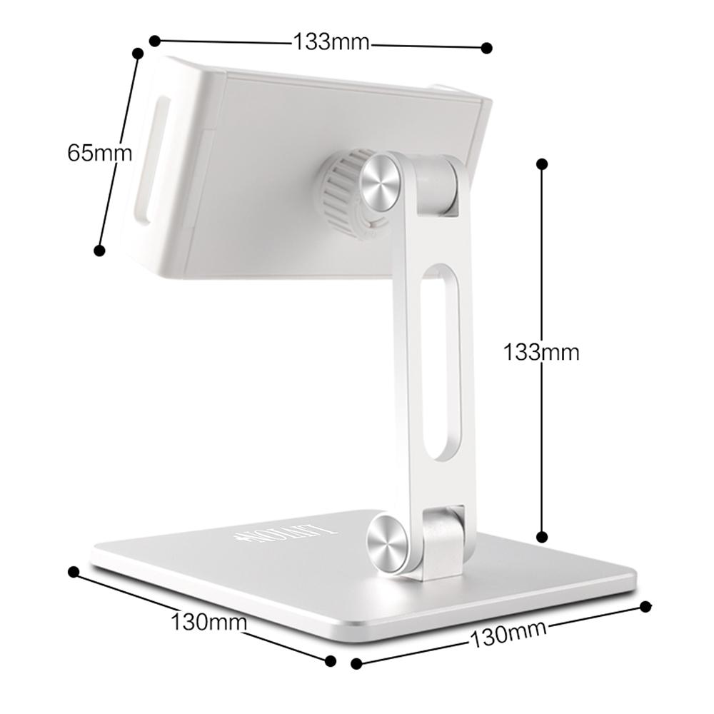 MT135 For Phone/Tablet Foldable Desktop Stand Lazy Holder 180° Adjustable Aluminum Alloy