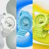 Casio Men's Resin 200M Water Resistant Analog Shock Resistant Quartz Watch GA-2100-2A2