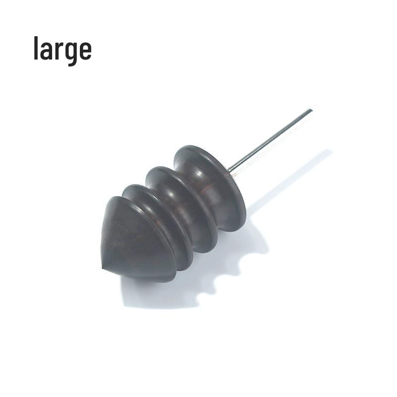 Ebony Electric Grinder Head for Leathercraft Polishing and Sandalwood DIY Tasks