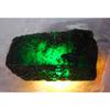 Green Emerald 68.7 Ct Genuine Natural Dyed Rough Uncut Loose Gemstone CERTIFIED