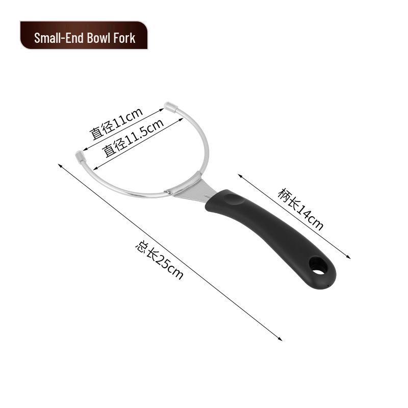 Stainless Steel Anti-Scalding Bowl Fork for Kitchen