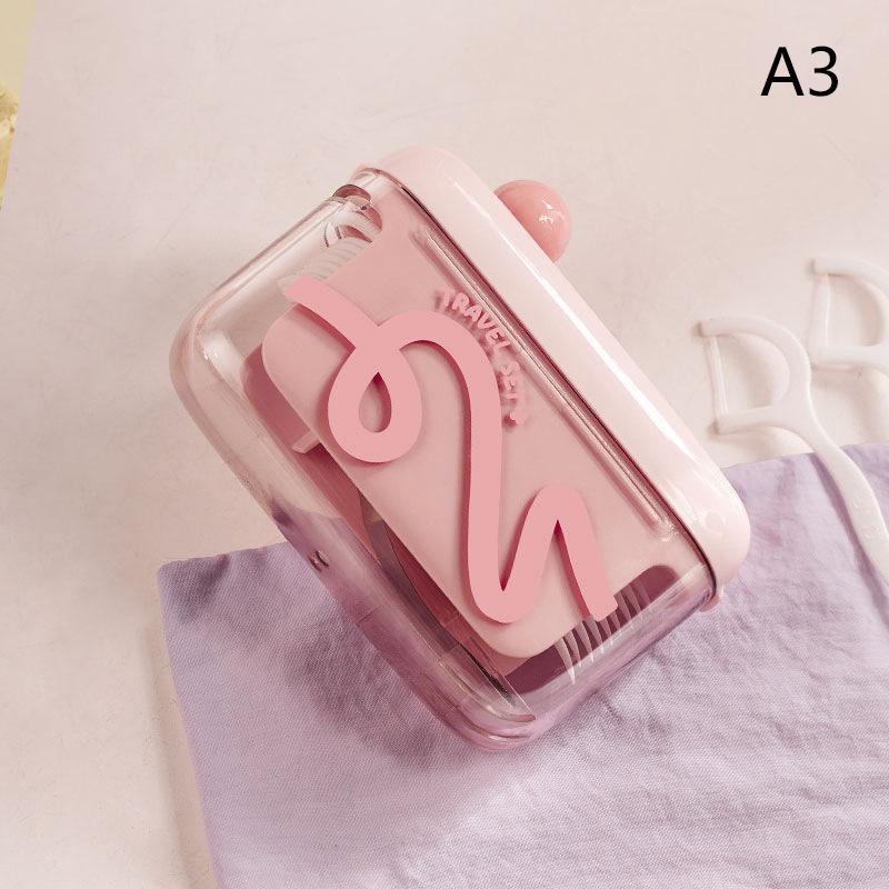 Portable Automatic Ejectable Floss Dispenser With 10Pcs Floss Oral Care Dental Floss Box Disposable Flossing Sticks