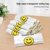 Smiley Face Vest-Style Plastic Shopping Bags