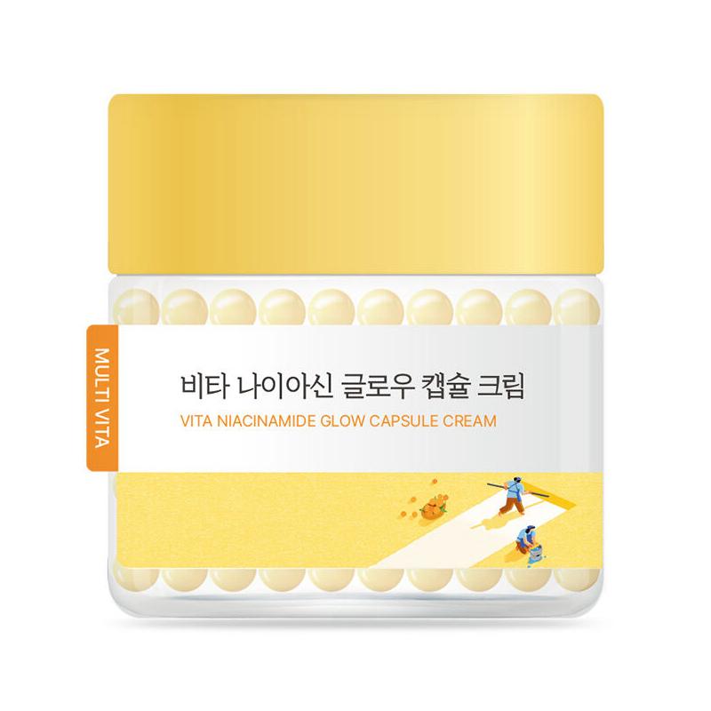 ROUND LAB Crème Capsule Éclat Niacinamide Vita 50ml