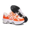 Kids Skates Stage personalized Sport Roller Skate Shoes Unisex Four-Wheel Roller Skate Shoes Casual Deformation Parkour Sneakers