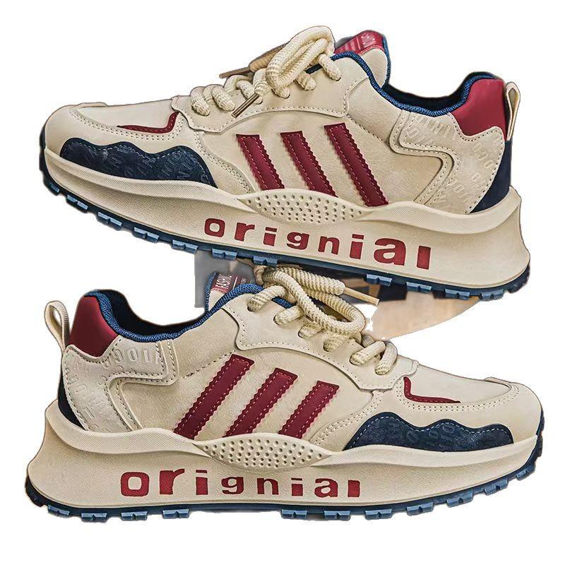 Men's Shoes Retro Dad Shoes Spring New Comfortable Casual Shoes Breathable Sports Shoes Men's Ultra-light Running Shoes