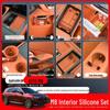 AITO M8 Car Interior Silicone Protector Set - Central Control & Cup Holder Accessories
