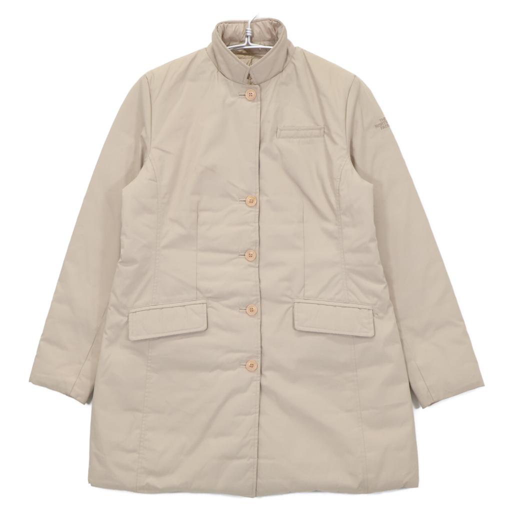 The North Face White Label Light Beige Nylon Reversible Coat Coat L Light beigeUsed