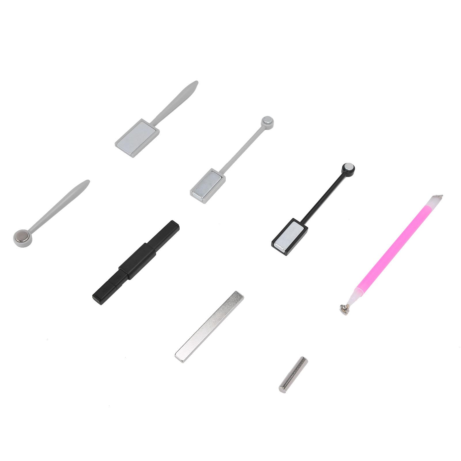 

8pcs Professional Nail Polish Magnetic Stick UV Gel Polish Magnet Pen Manicure Tool