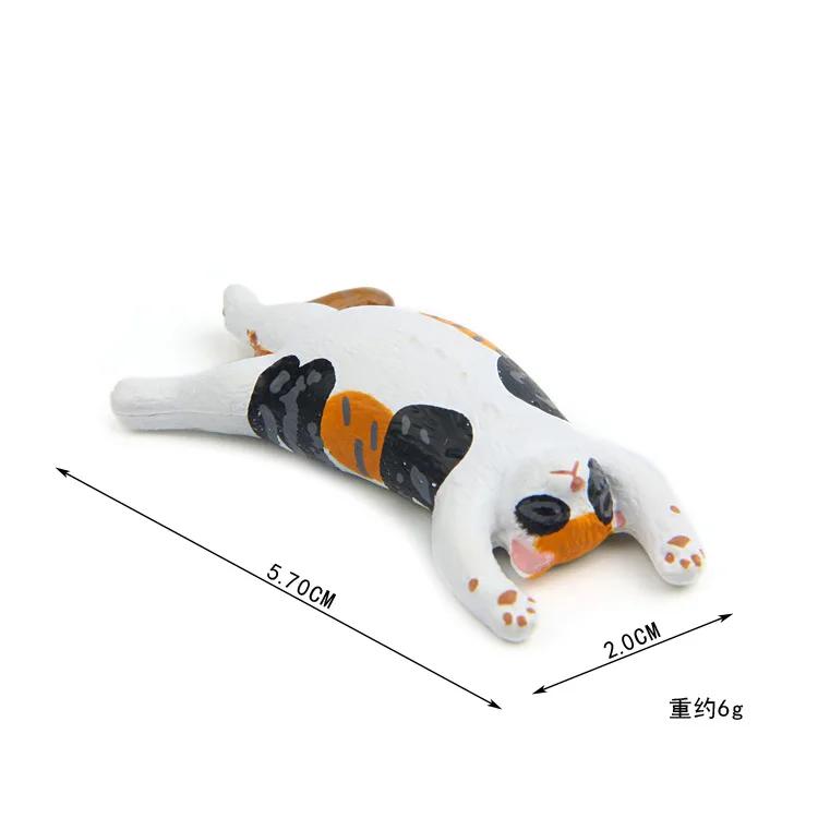 Warme Serie Verschlafener Zoo Corgi Katze Eisbär Seelöwe Orang-Utan Handgefertigt Kühlschrankaufkleber