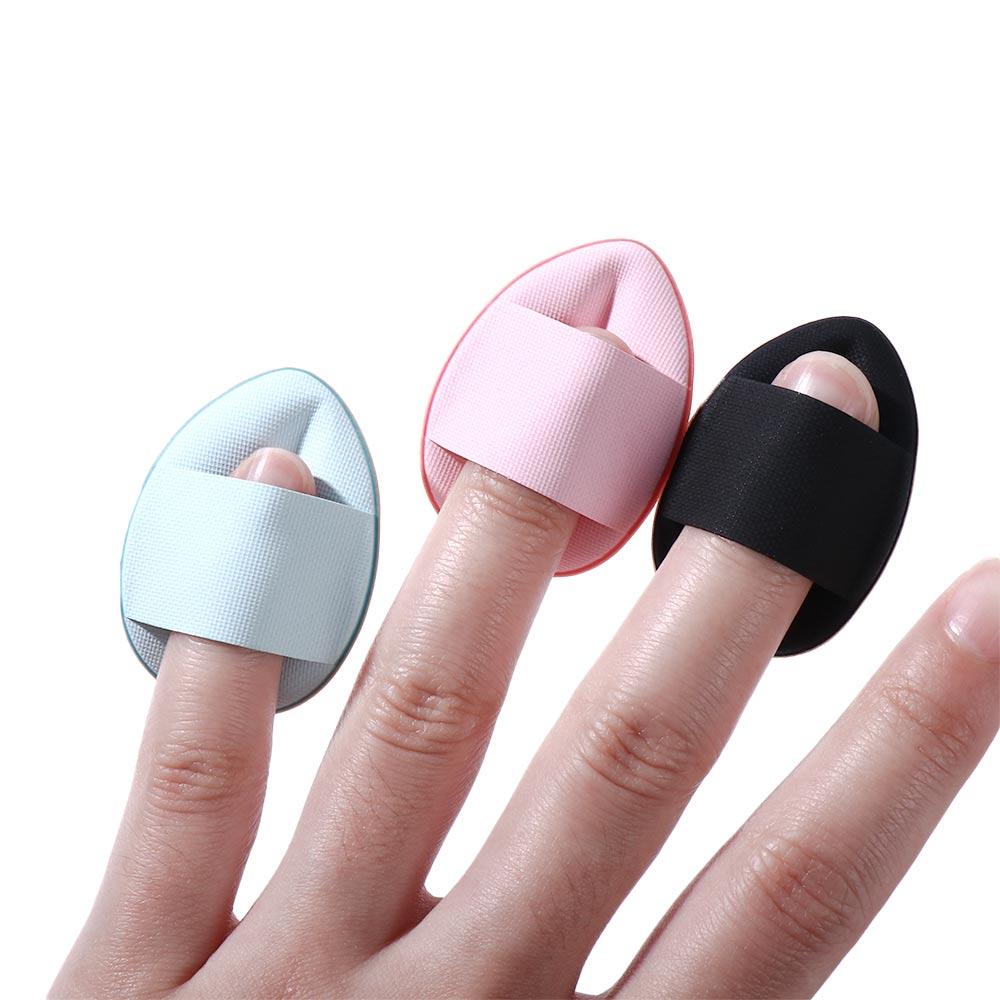 Dry Wet Dual-use Mini Size Cosmetic Puff Sponge Puff Highlighter Blender Thumb Air Cushion Puff