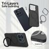For Motorola Moto G100 Pro 5G/Moto G86 5G Magnetic Case Rotating Ring Kickstand TPU + PC Back Cover