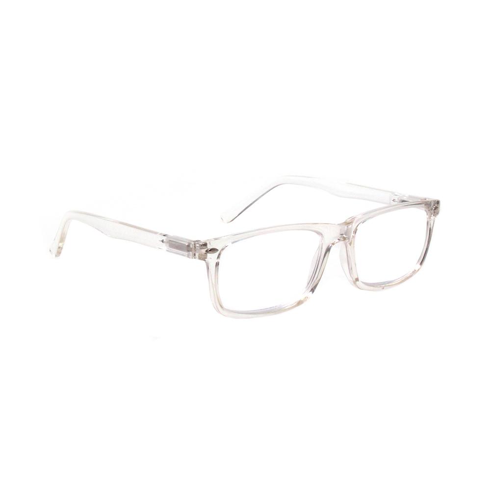 Fashion Transparent Plastic Frame Reading Glasses Round Optical Lenses for Readers Lightweight Comfortable