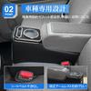 Console Box for Tanto LA600S LA610S Armrest with RGB Brightness USB Design for Tanto Custom 7-Color Lighting, Adjustment, Type-C QC3.0 Port,
