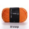 4-Ply Yimian Medium-Fine Milk Cotton Baby Yarn for Hand-Knitted DIY Projects