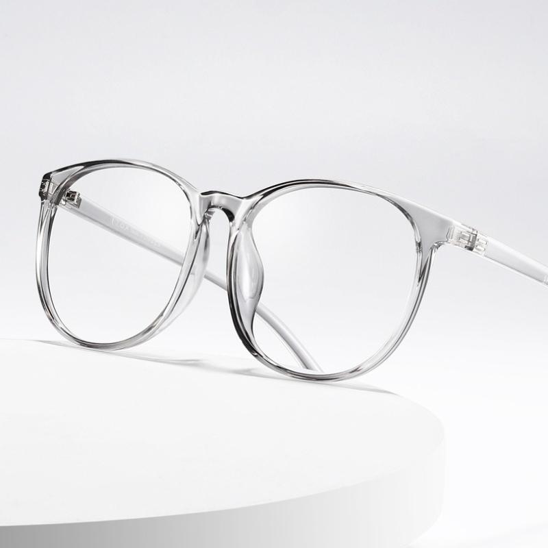 Transparent Computer Glasses Goggles Women Men Anti Blue Light Round Eyewear Blocking Glasses Optical Spectacle Eyeglasses