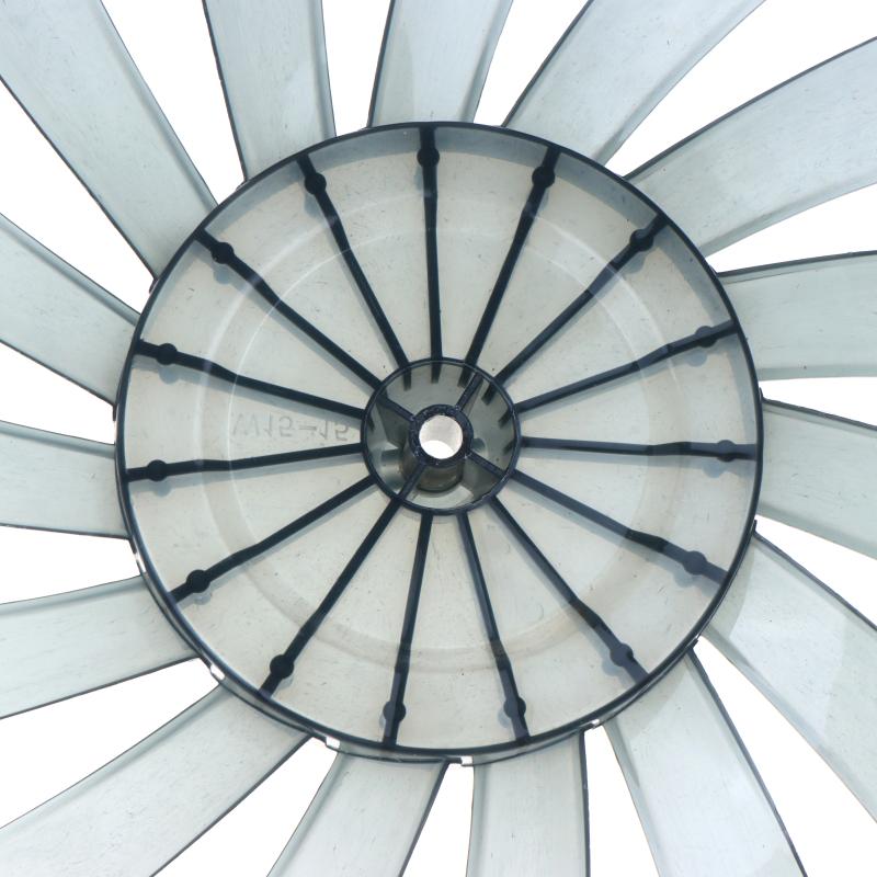 14 Inch Floor Fan Table Fan Blade With Nut Cover Household Silent Fan Blade Plastic Propeller Fan Blade 15 Leaves