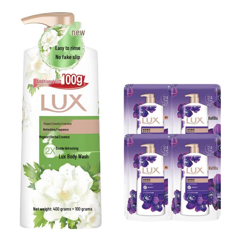LUX Artemisia & Camellia Scented Moisturizing Shower Gel Set