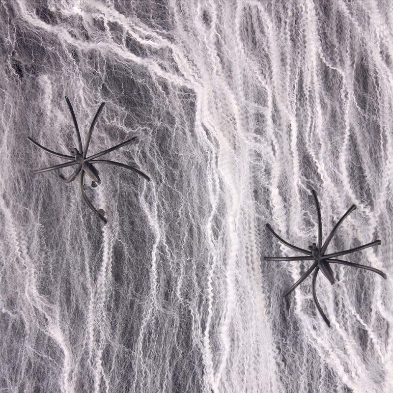 

Chamber Haunted House Spider Web Silk Halloween Halloween Decoration Spider Cotton Spider Horror