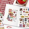Infeel.Me Four Seasons Japanese Food Sticker & Decoration Set