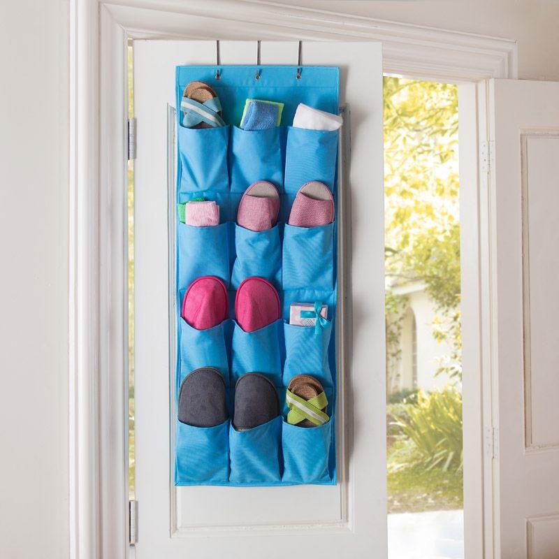 Oxford Material Door Behind Hanging Bag Storage Wardrobe Home Wall Organizer