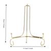 7.87x5.31in Marble Clock Display Bracket Iron Nordic Style Decor Stand  Shelf Decoration