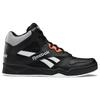 Reebok Royal BB4500 2 Round Toe Lace-Up Synthetic Leather High-Top Basketball Shoes Men Sneakers Black White H03390