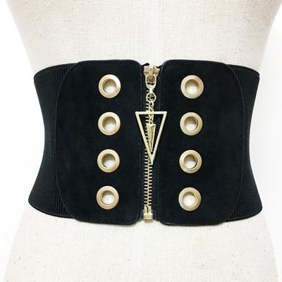 Übergröße Elastischer Korsettgürtel Damen Taille Breite Gürtel Für Frauen Hohe Qualität Stretch Cummerbunds Designer Großes Kleider Taillenband